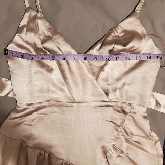 Brand new with tag Selfie Leslie Satin Romper - Picture 9 of 9